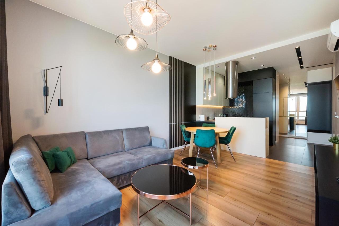 Praga 23Rd Floor High-Class Apartment Varsavia Esterno foto