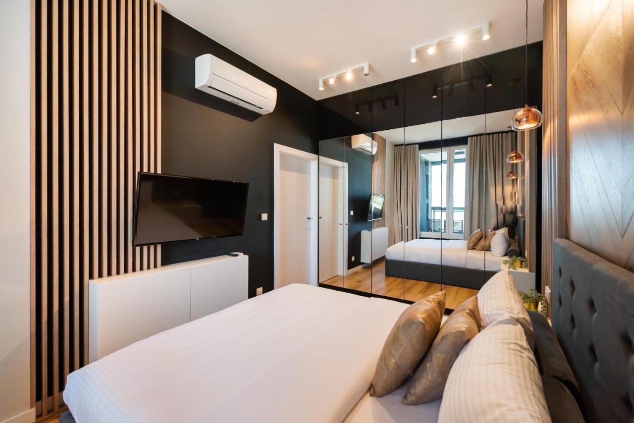 Praga 23Rd Floor High-Class Apartment Varsavia Esterno foto