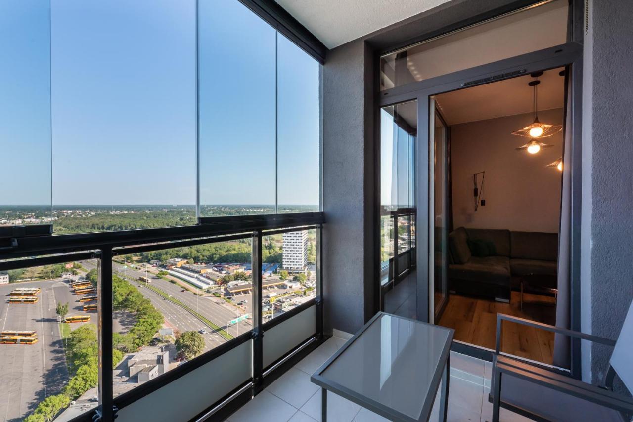 Praga 23Rd Floor High-Class Apartment Varsavia Esterno foto