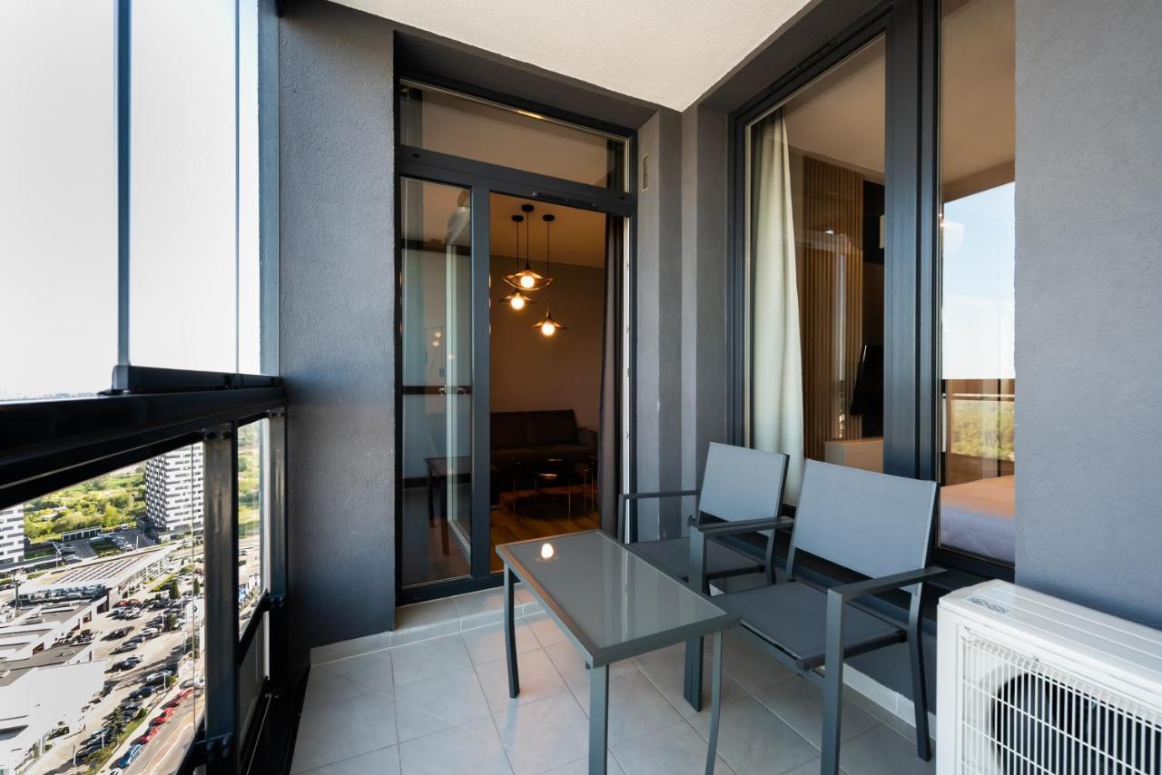 Praga 23Rd Floor High-Class Apartment Varsavia Esterno foto