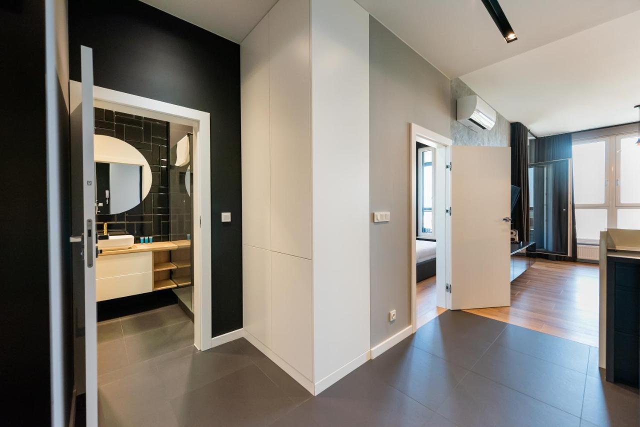 Praga 23Rd Floor High-Class Apartment Varsavia Esterno foto