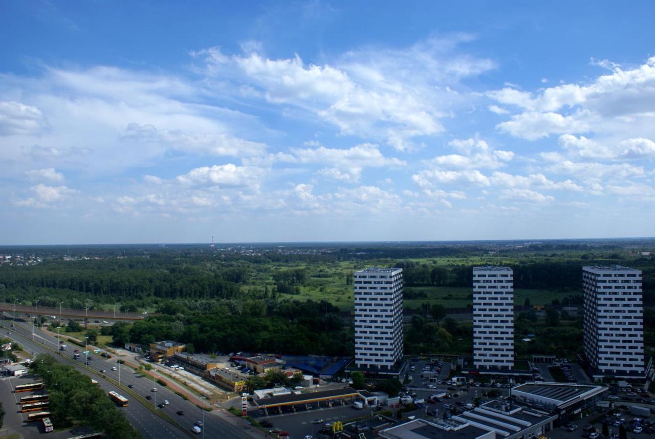 Praga 23Rd Floor High-Class Apartment Varsavia Esterno foto