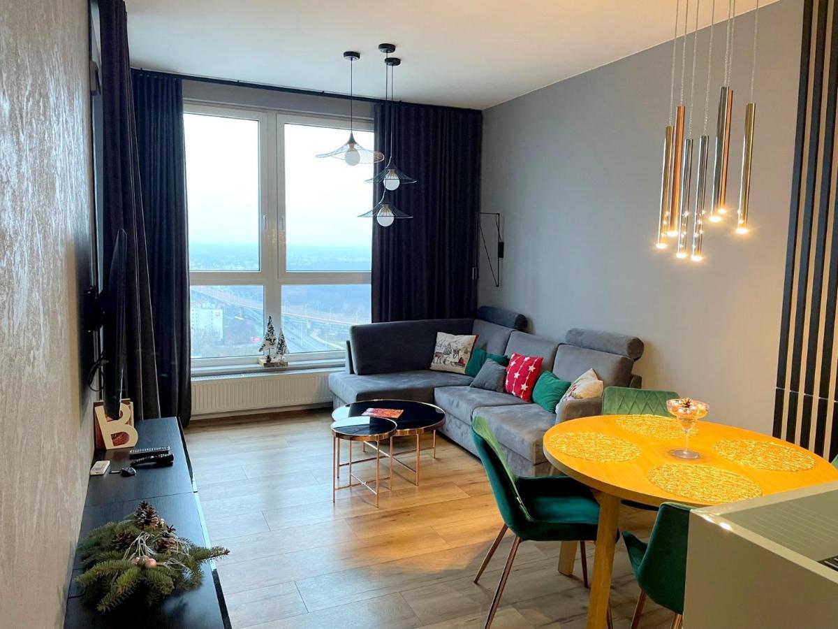 Praga 23Rd Floor High-Class Apartment Varsavia Esterno foto