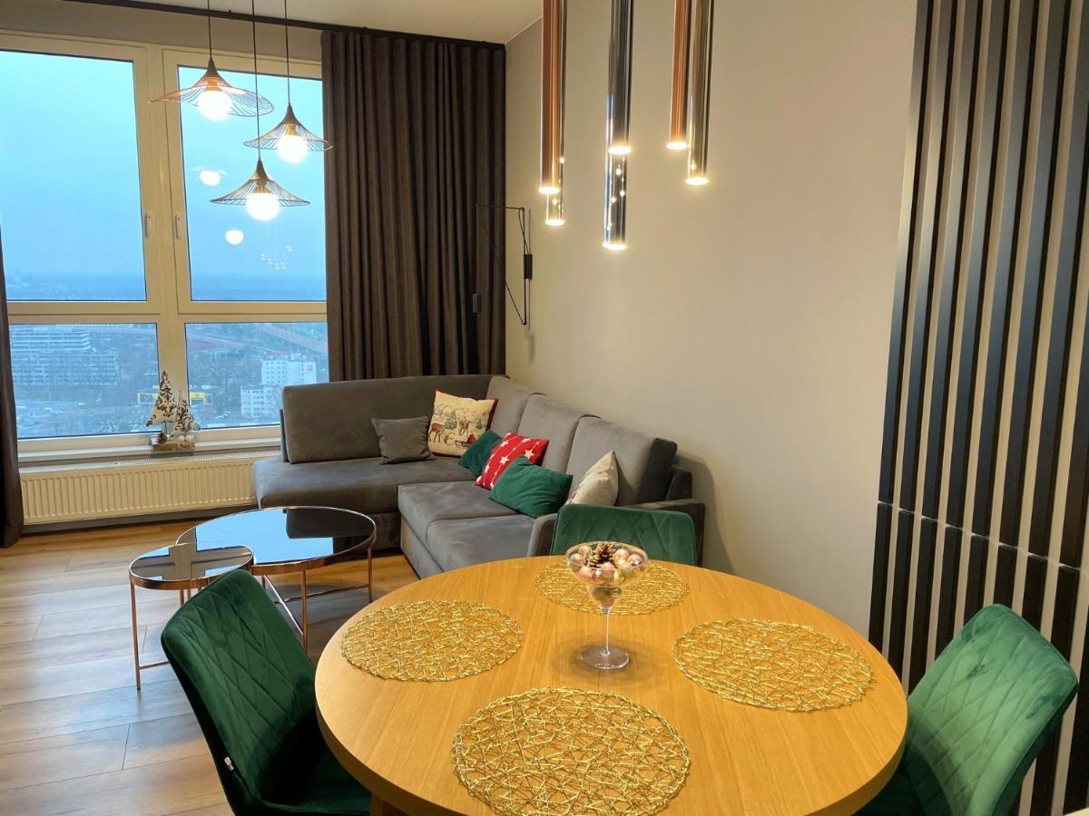 Praga 23Rd Floor High-Class Apartment Varsavia Esterno foto